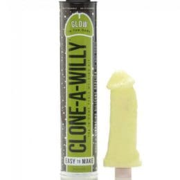CLONE A WILLY - LUMINESCENT GREEN PENIS CLONER WITH VIBRATOR 2